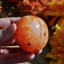 Load image into Gallery viewer, Large Carnelian Palm Stone
