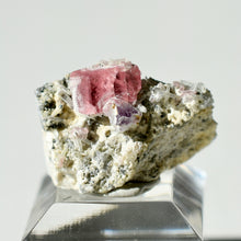 Load image into Gallery viewer, Sweet Home Colorado Rhodochrosite with Quartz and Purple Fluorite
