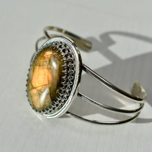 Load image into Gallery viewer, Labradorite Cuff
