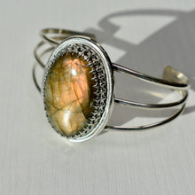 Load image into Gallery viewer, Labradorite Cuff
