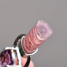 Load image into Gallery viewer, Tourmaline and Amethyst Pendant
