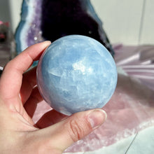 Load image into Gallery viewer, Blue Calcite Sphere
