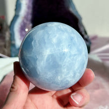 Load image into Gallery viewer, Blue Calcite Sphere
