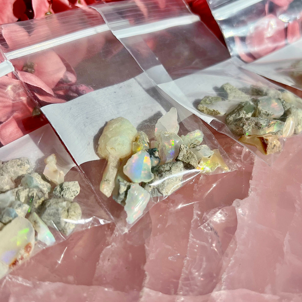 10g Bag of Raw Ethiopian Opal
