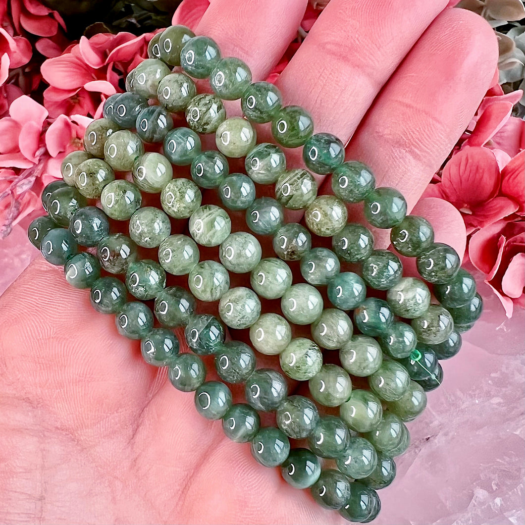 Gemmy Green Kyanite Bracelets