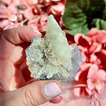 Load image into Gallery viewer, Dogtooth Calcite with Fluorite
