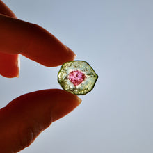 Load image into Gallery viewer, Watermelon Tourmaline Slice
