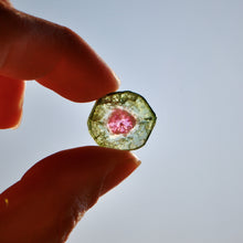 Load image into Gallery viewer, Watermelon Tourmaline Slice
