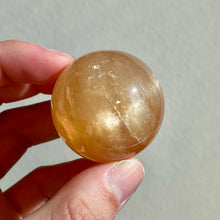 Load image into Gallery viewer, Honey Calcite Spheres

