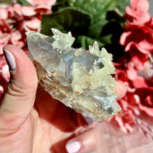 Load image into Gallery viewer, Fluorite with Dogtooth Calcite
